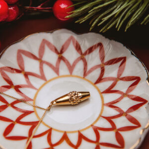 Oscypek II naszyjnik z łańcuszkiem