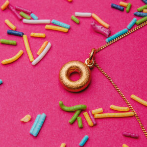 Donut mały naszyjnik