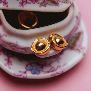 Uszko z barszczu II kolczyki