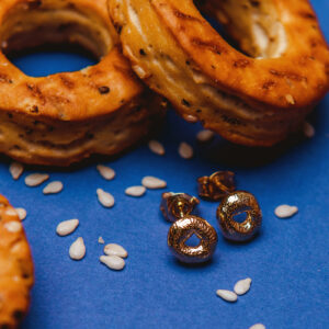 Bagel earrings