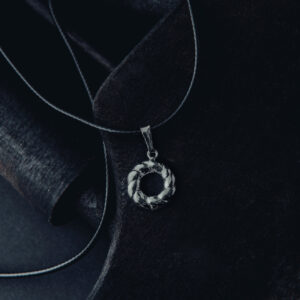 Donut necklace on a strap