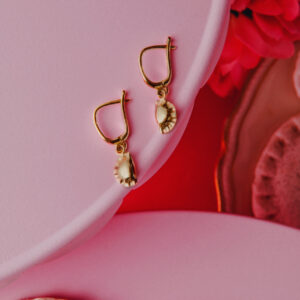 Pierogi kolczyki wiszące małe