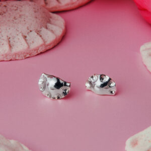 Pierogi kolczyki duże </br> srebro