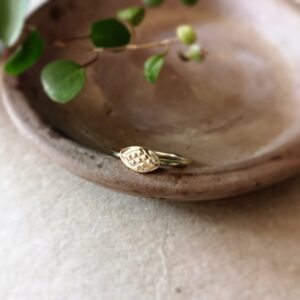 Oscypek pierścionek złoto